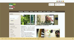 Desktop Screenshot of designperclick.com